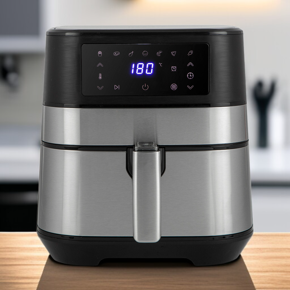 대용량 스테인레스 스마트 에어프라이어 투명 오븐 감자튀김 제조기