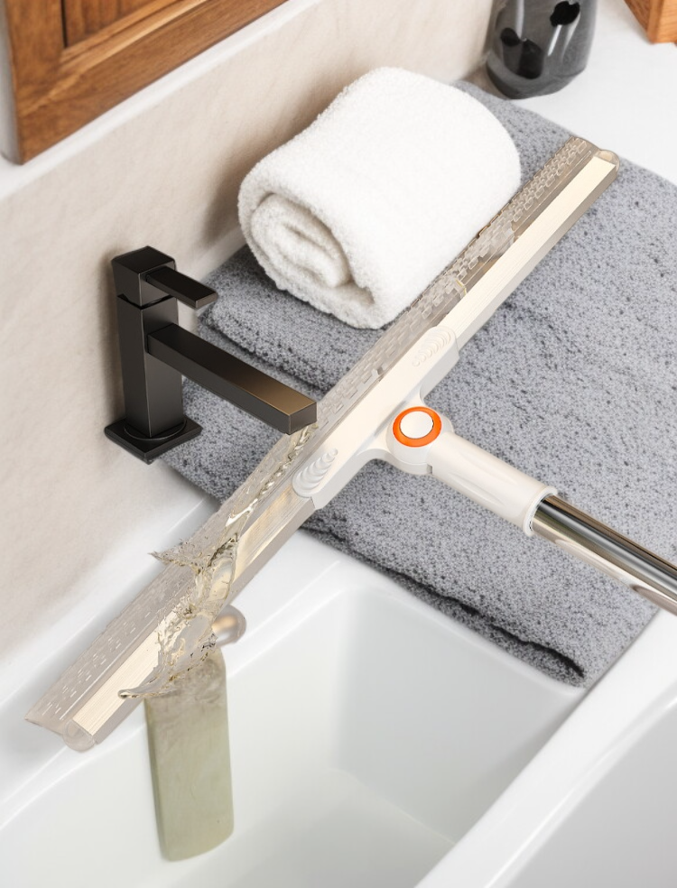 물자국 없이 깔끔한 바닥 청소 결과