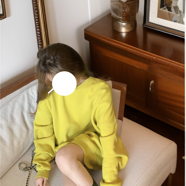 女性用ラウンドネック スウェットシャツ ゆったり大きいサイズ