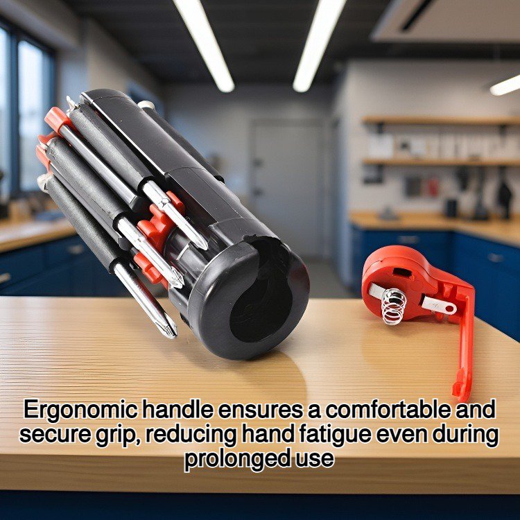 Eight in one multifunctional cross screwdriver