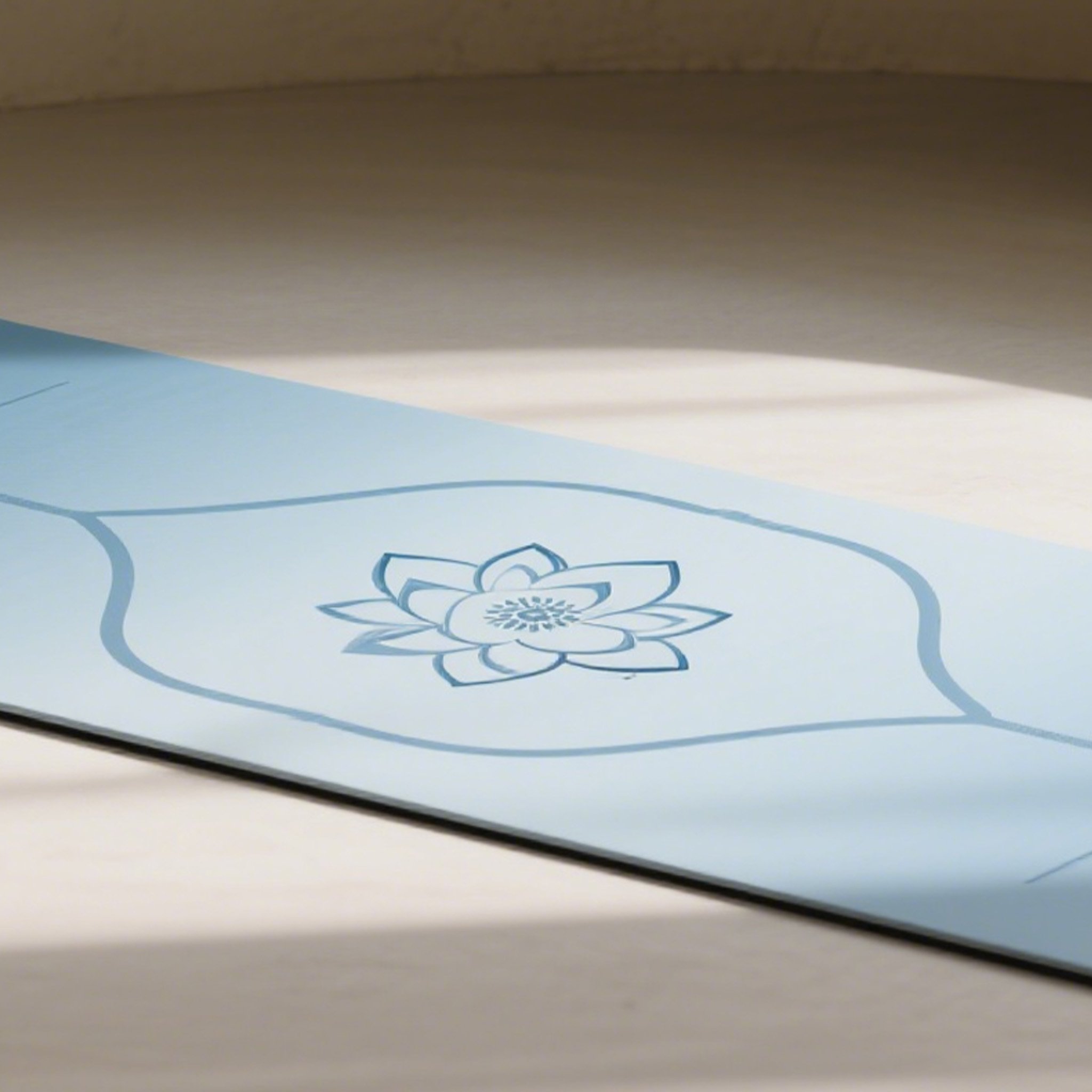 เสื่อโยคะยางพาราเป็นมิตรกับสิ่งแวดล้อมสีเขียว