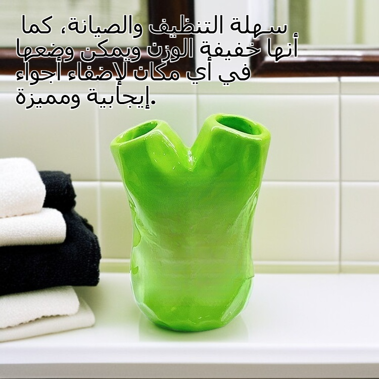 زينة مكتب من الراتنج بعيون كبيرة