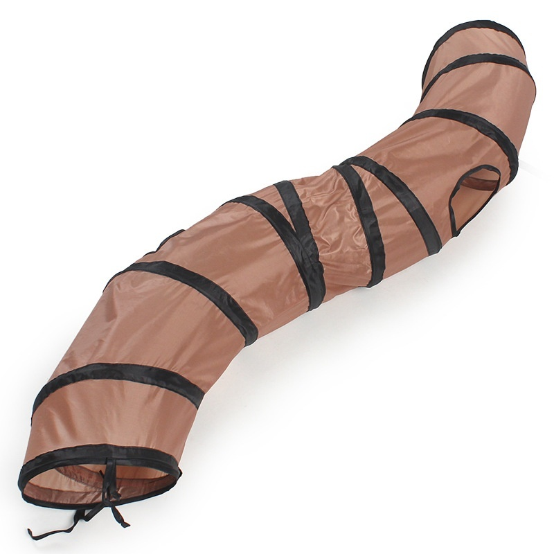 Pet Cat Three-way Tunnel Toy Straight Tent