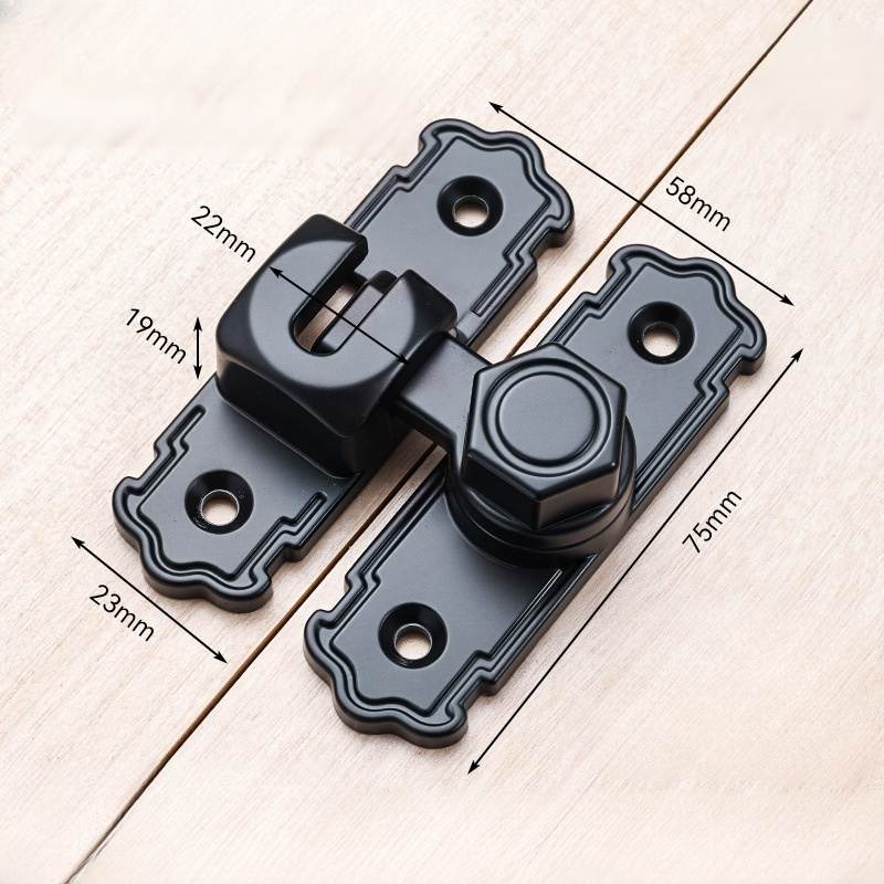 가정용 펀치 프리 도어 버클 두꺼운 알루미늄 합금 도어 겸용 도어 마개 다용도 펀치 프리 도어 버클