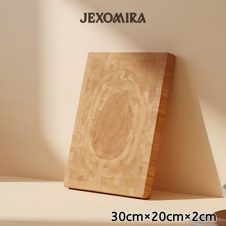 주방에서 사용하는 통나무 도마