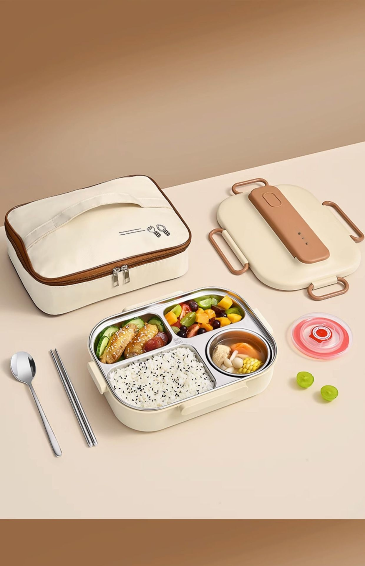 Lunchbox mit praktischem Verschluss für Kinder