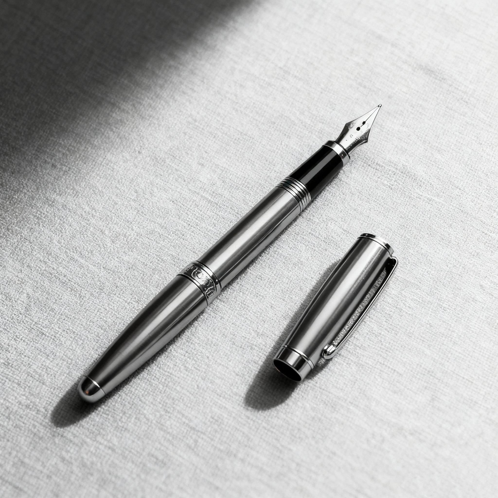 부드러운 필기감 만년필 세트 10개 전체 구성 이미지