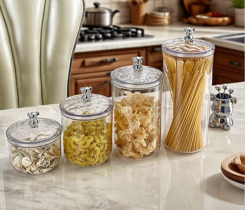 透明收納罐適用廚房冰箱