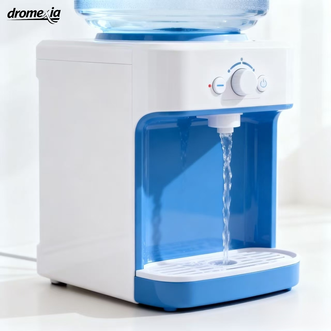 스마트 터치 물 디스펜서 사용 모습