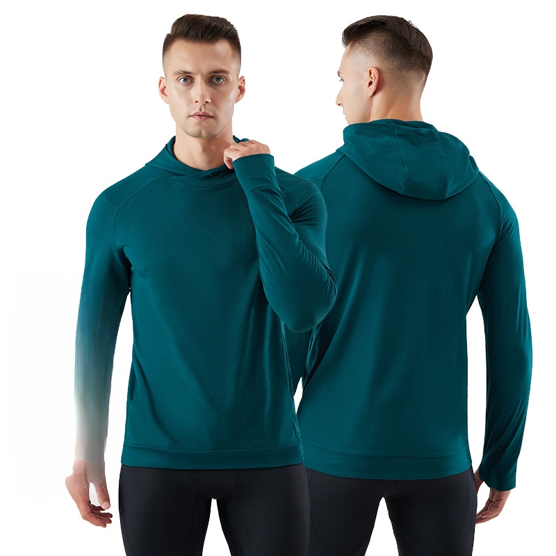Camisa deportiva para hombre con capucha