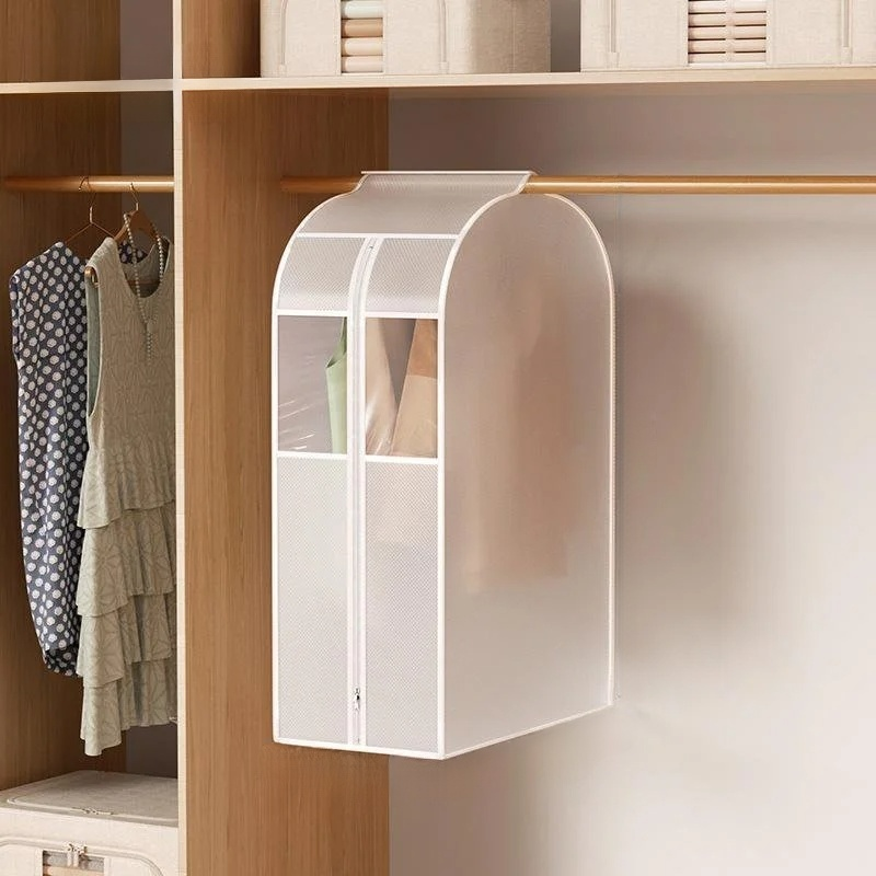 의류 더스트 커버 코트 투명 방습 커버 옷장 걸이 투명 방회 투명 코트 커버