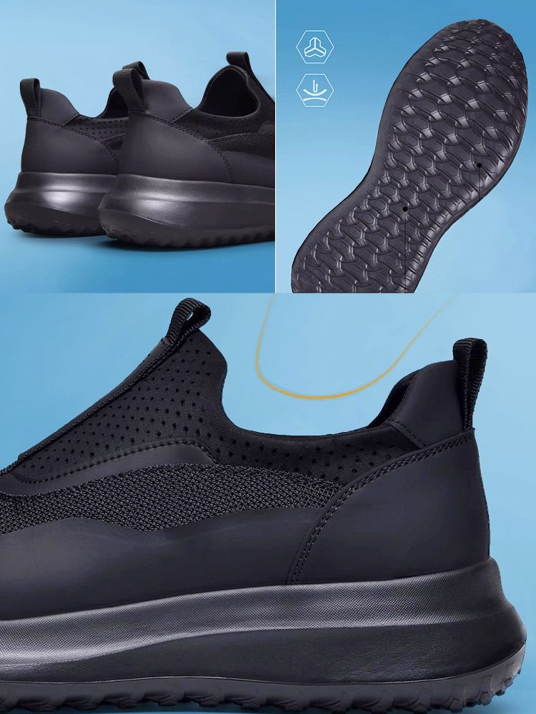 حذاء رجالي كاجوال بنعل داخلي ناعم وجيد التهوية ومقاوم للرائحة