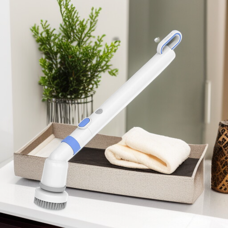 Bezprzewodowa obrotowa szczotka do sprzątania, ładowana