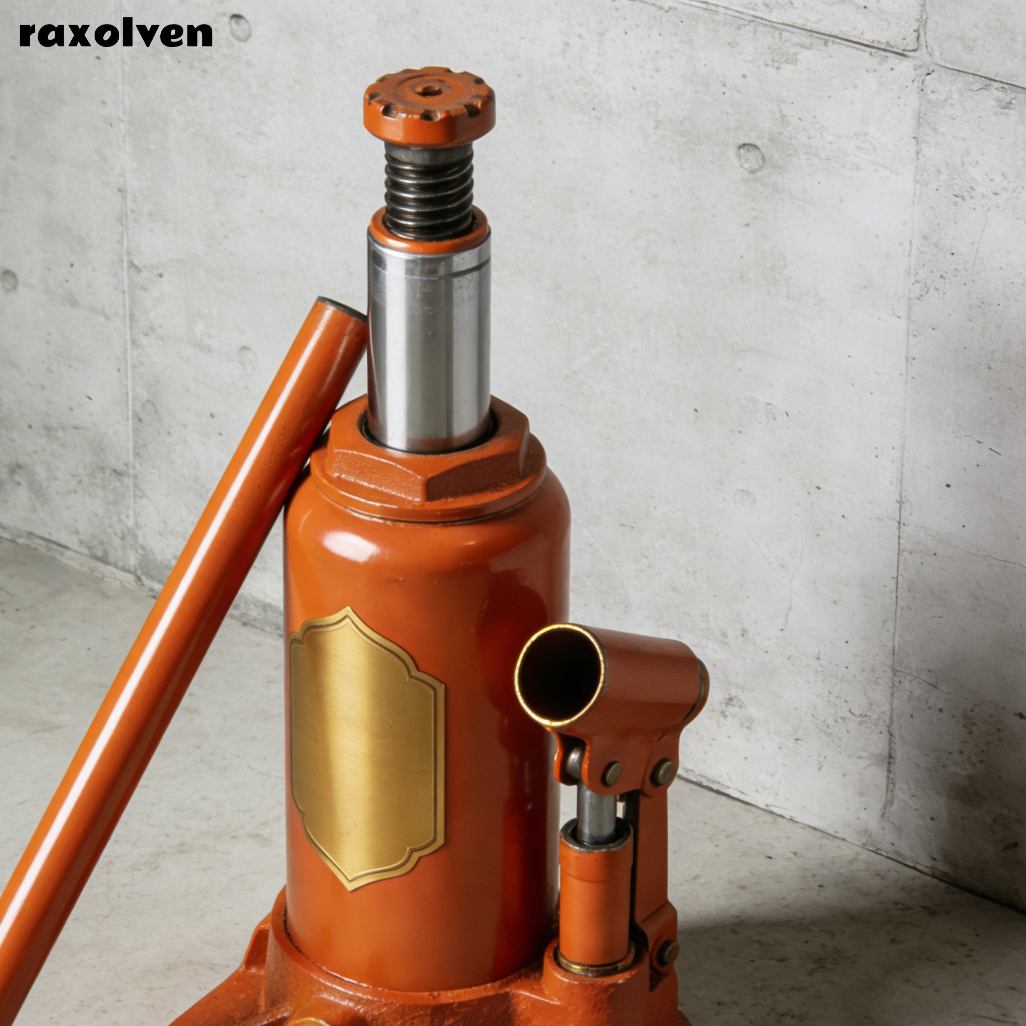 แม่แรงไฮดรอลิกแนวนอนพร้อมระบบป้องกันการพลิคว่ำ