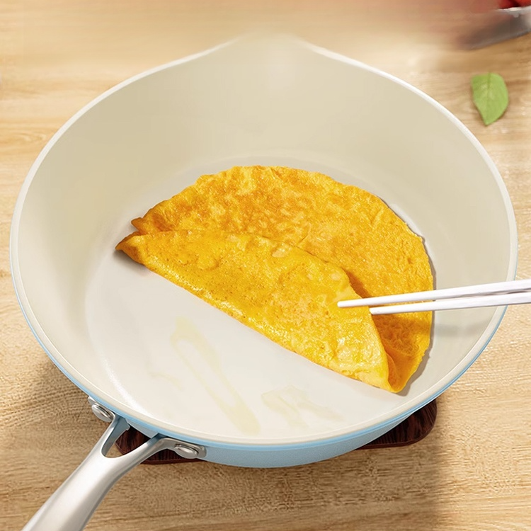 กระทะเคลือบเซรามิกไม่ติด