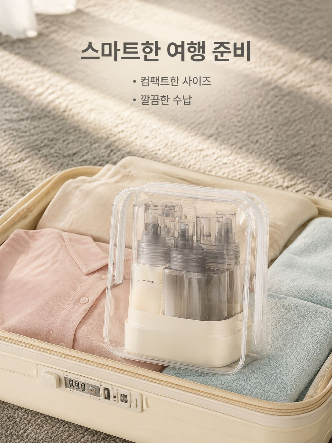 휴대용 스킨로션 소분 용기