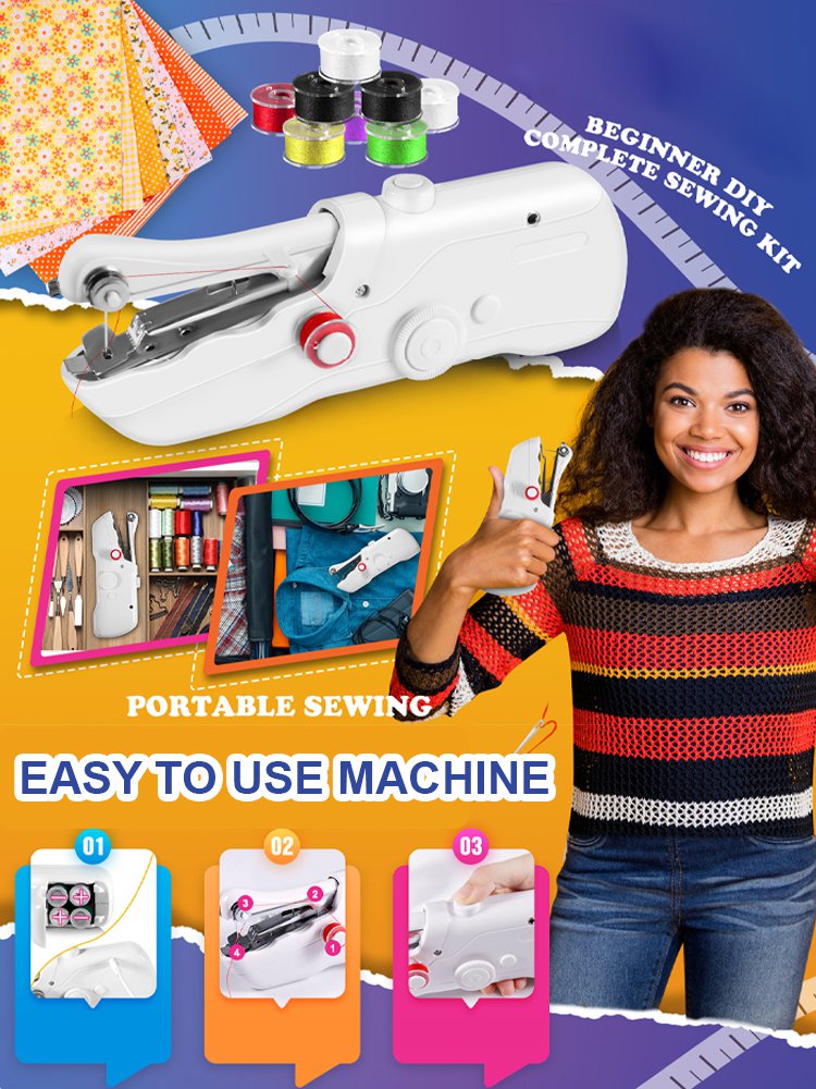 Portable Handheld Mini Sewing Machine