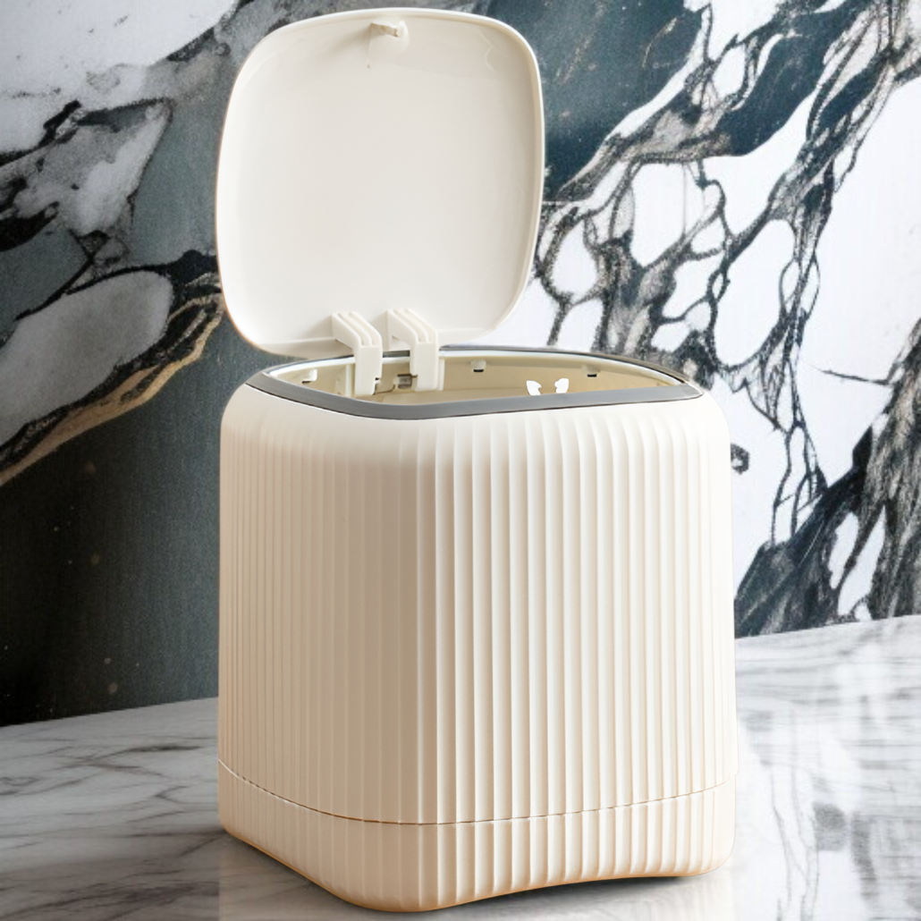 실용적인 압축탄 덮개 쓰레기통 크기 비교