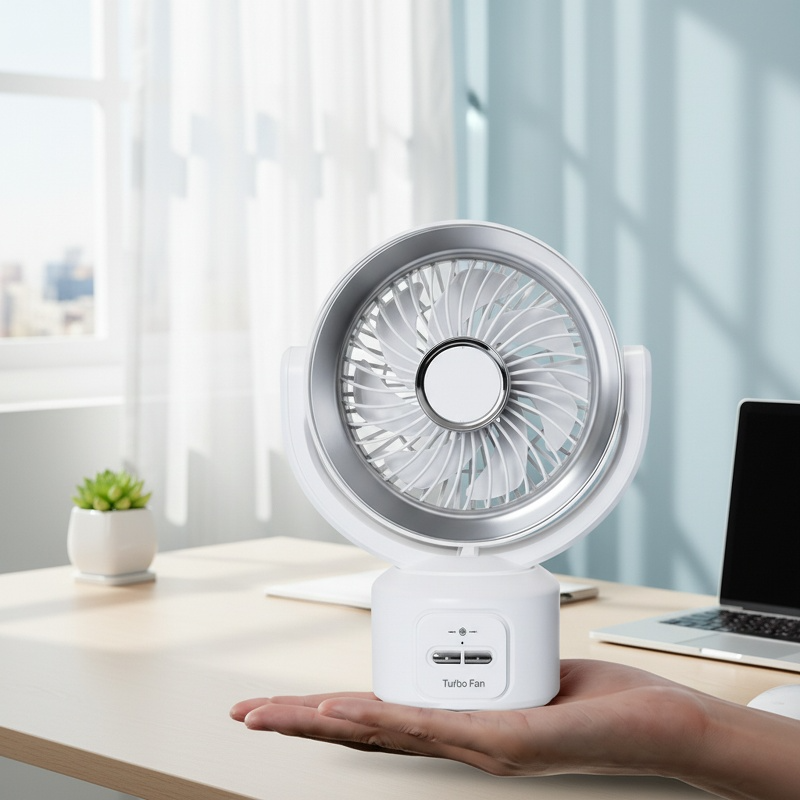 Ventilateur mini USB Lemiburg 2026, ultra silencieux, bureau/plafond, avec aromathérapie