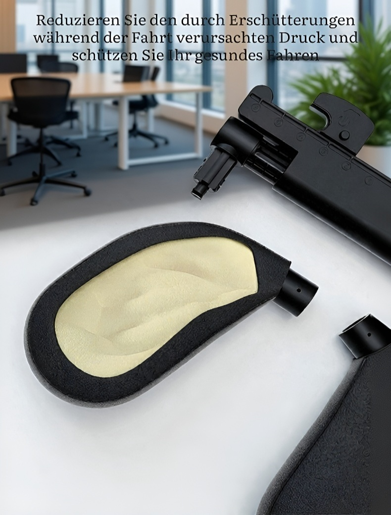 Auto-Nackenkissen mit weichem Bezug