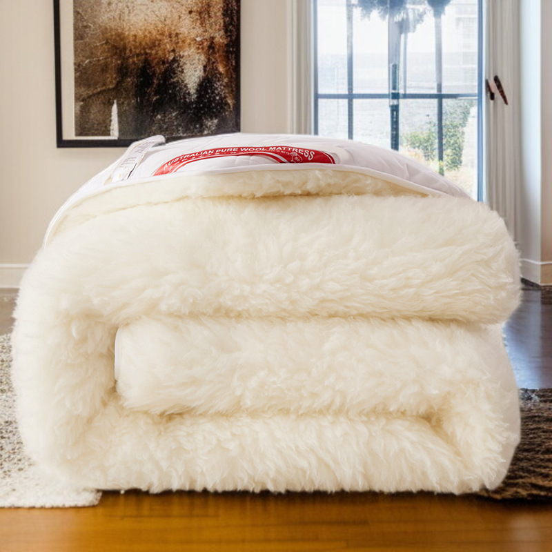 양털 침대 매트 쿠션 집방 캐시미어 매트리스 쿠션 매트리스 홈 방적 울 매트리스