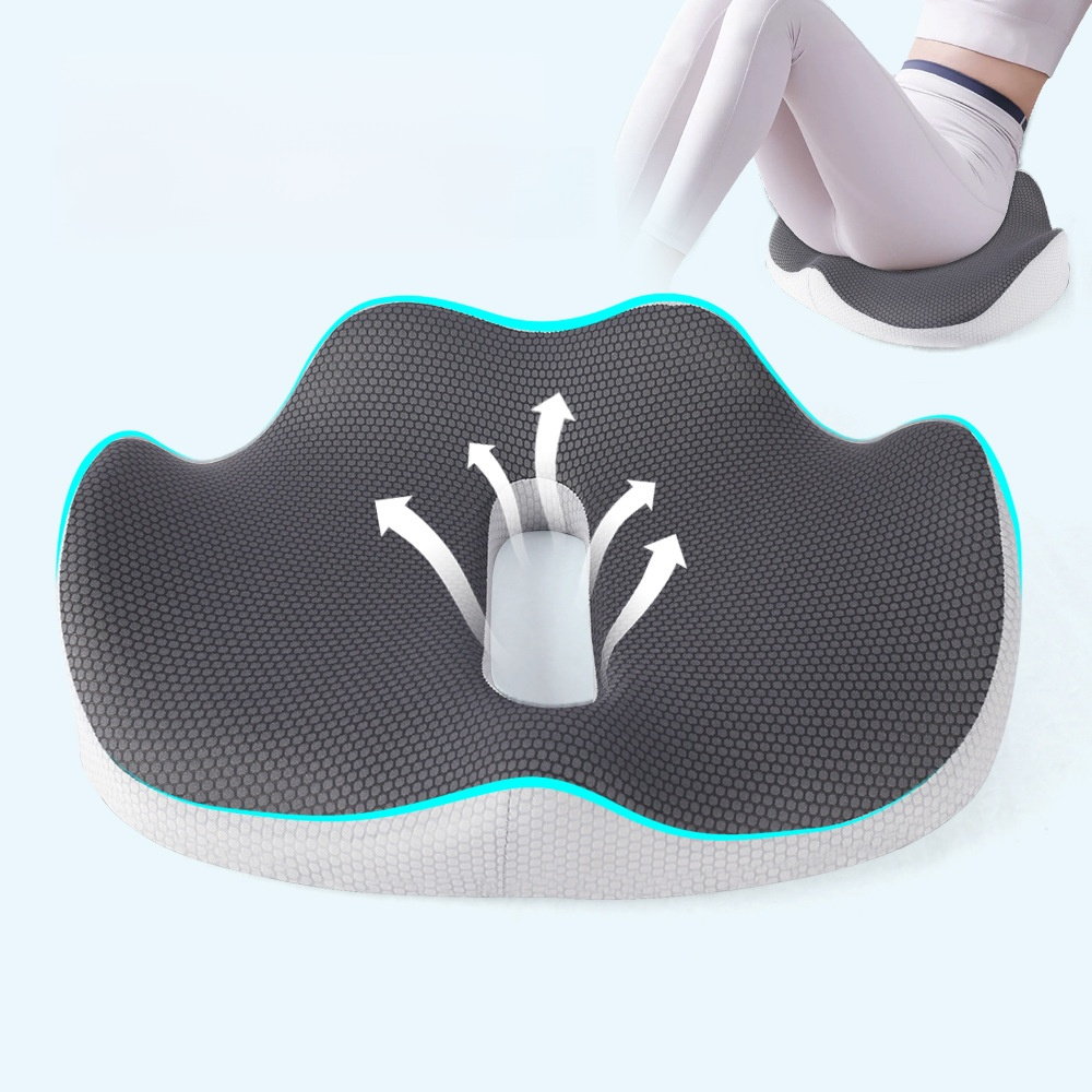 Comfortable anti slip memory cotton cushion for home use