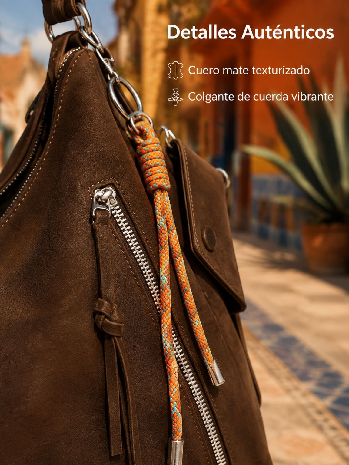 Retro-chic, stylish, versatile, large-capacity backpack/shoulder/crossbody bag