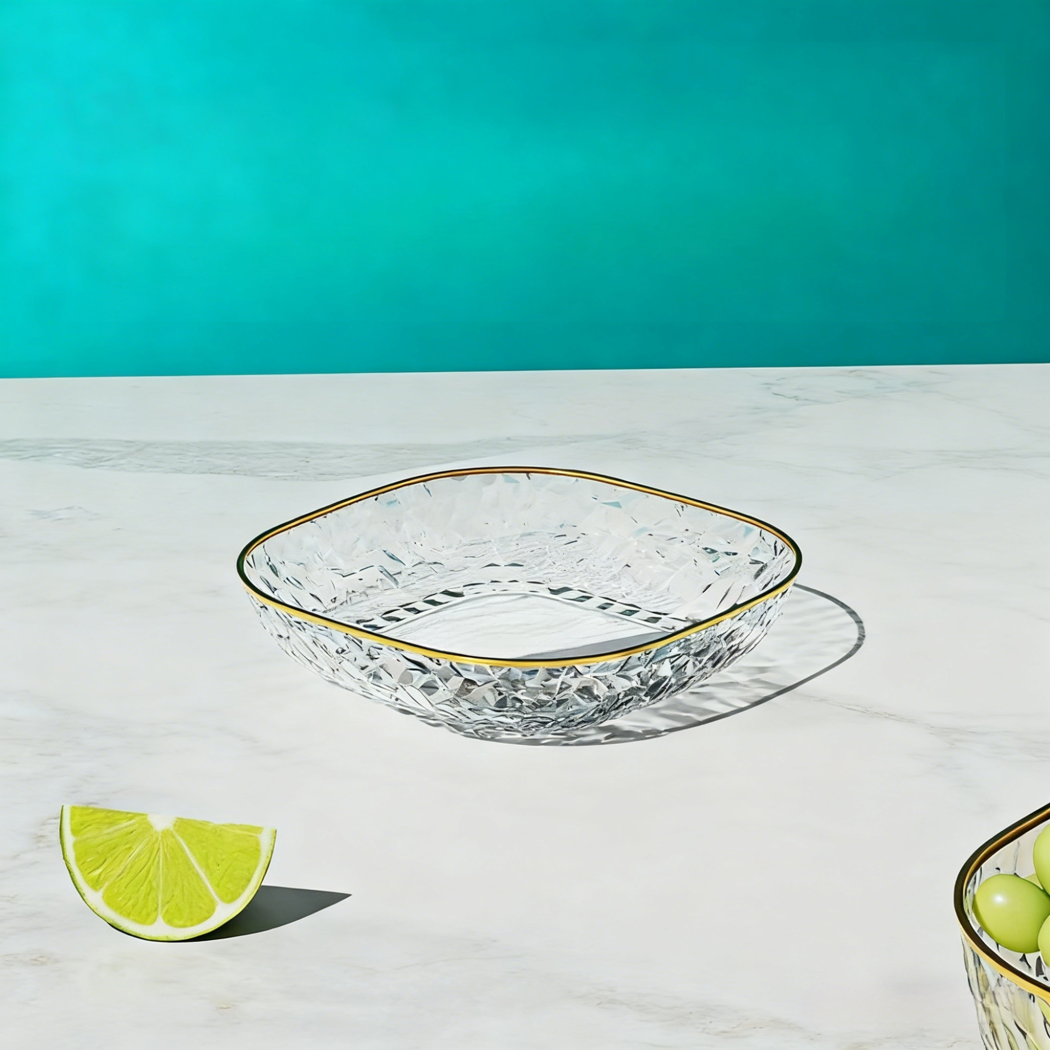 Bandeja de dulces para mesa de centro en casa