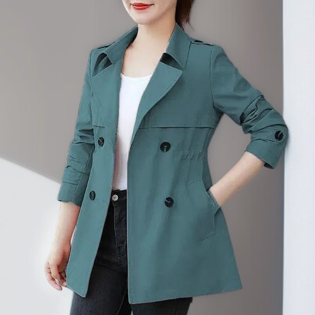 트렌치코트 뒷모습 디자인