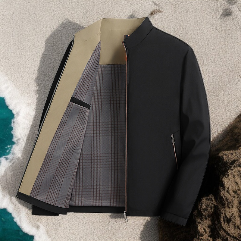 남성 재킷 앞면 디테일