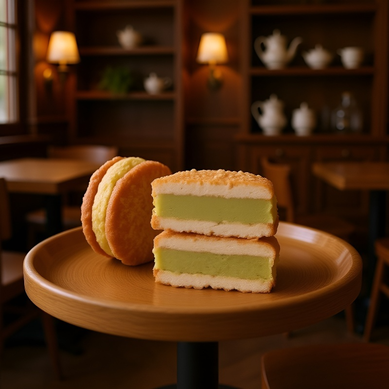 대만식 밤 녹두 케이크