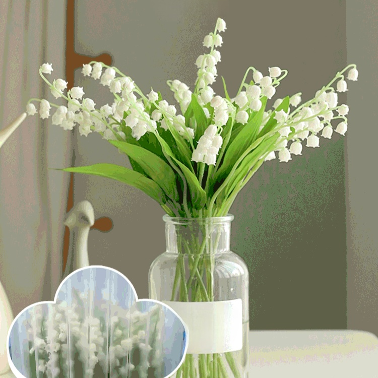 향기로운 은방울꽃 화분