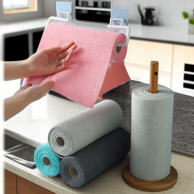 두꺼운 롤 행주 디테일