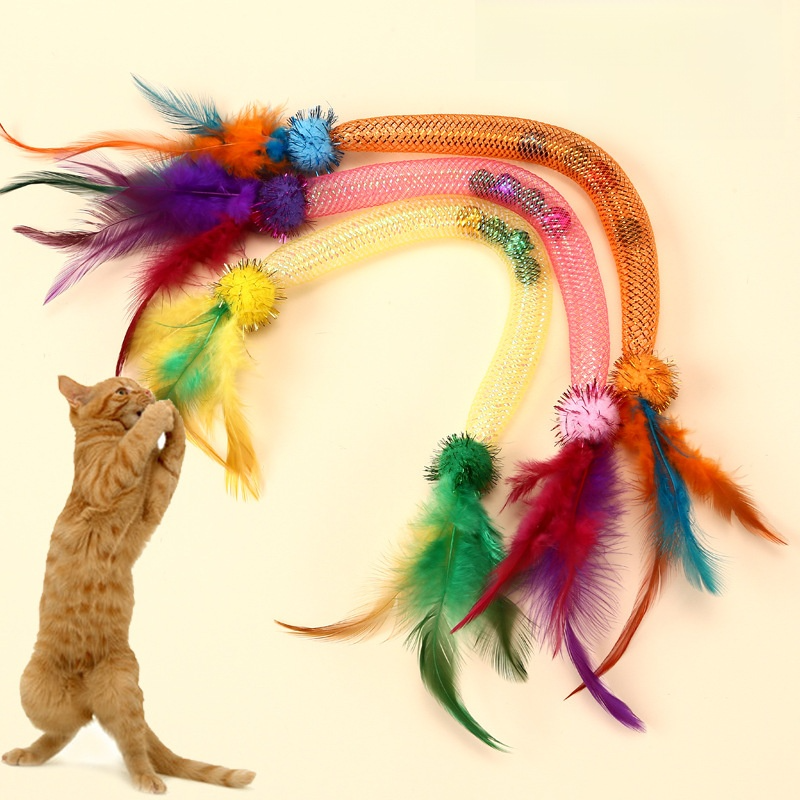 猫用インタラクティブ弾力ロープ