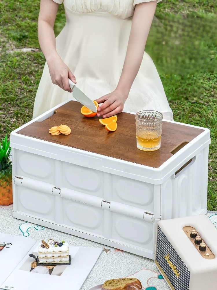 다기능 접이식 수납박스 캠핑 가정용