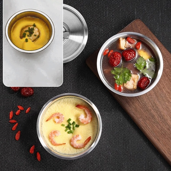 Anti-drop steamed egg bowl