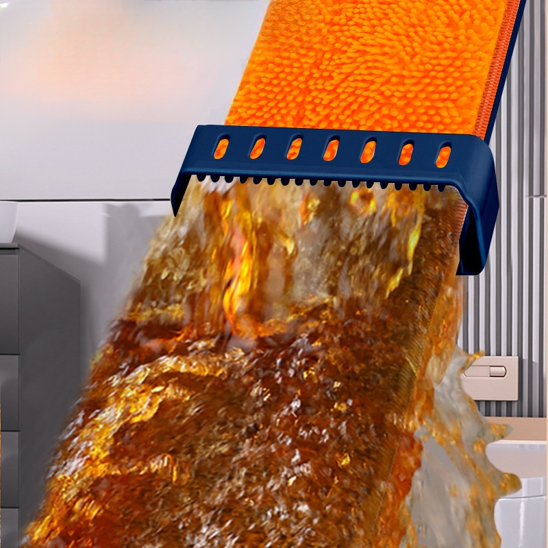 42CM 평판 걸레 액체 주입 가능 게으른 손세탁 필요 없음