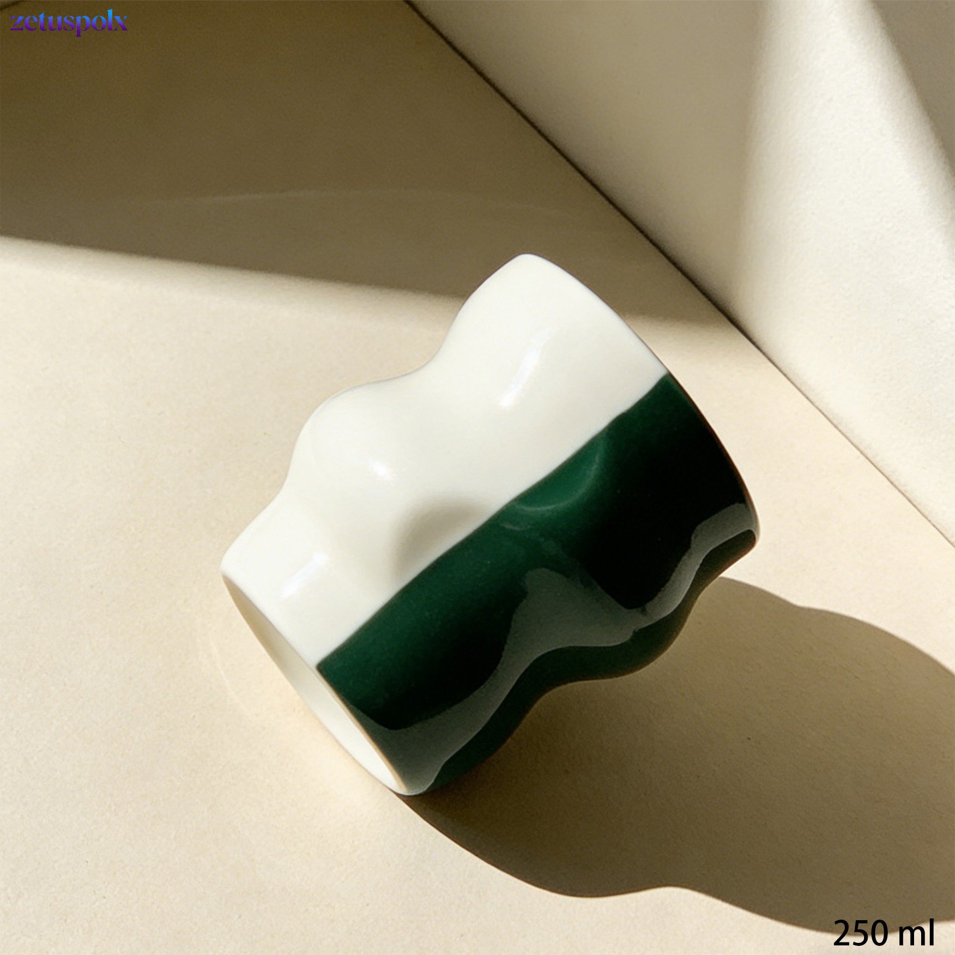 Everyday use plain ceramic mug