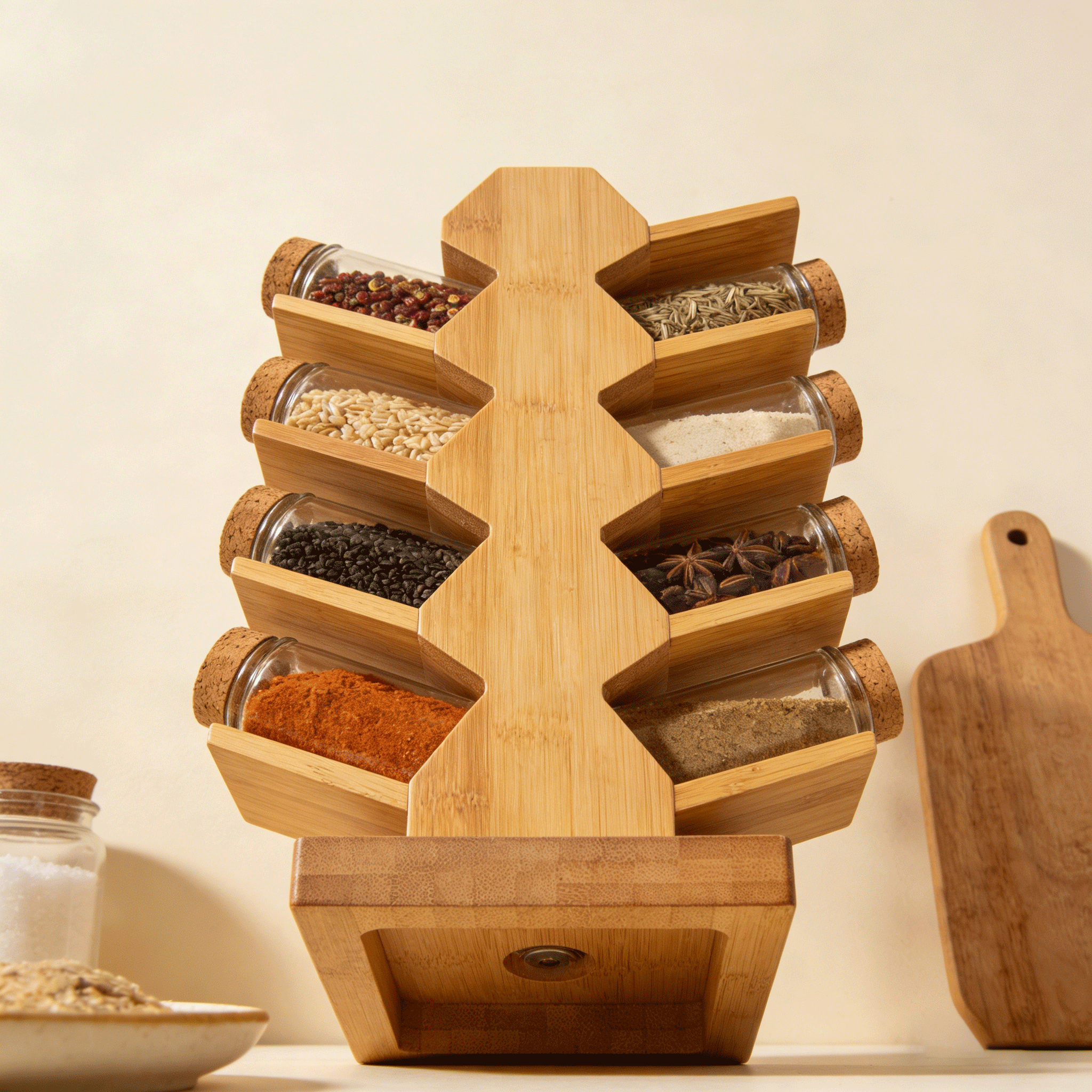 四層廚房調料整理架（三件組）