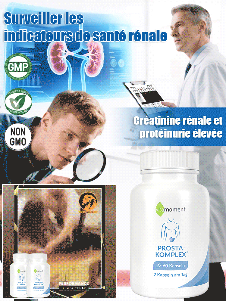 Capsules de soutien de la prostate