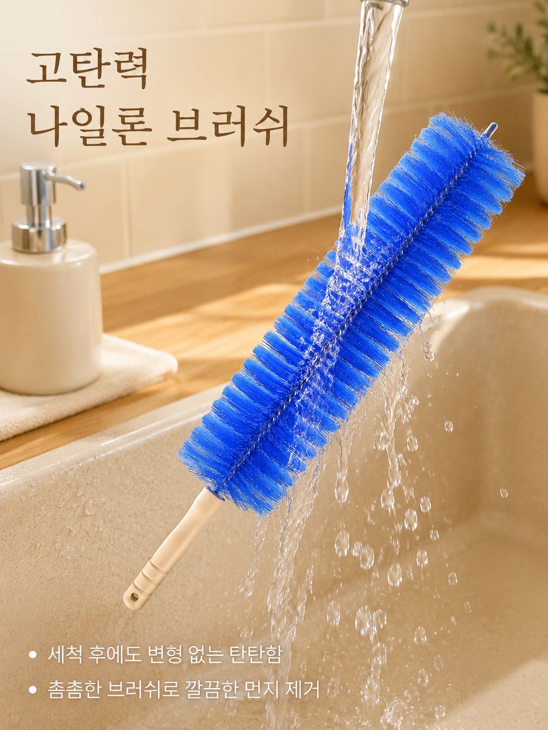 선풍기 관리용 청소 브러시