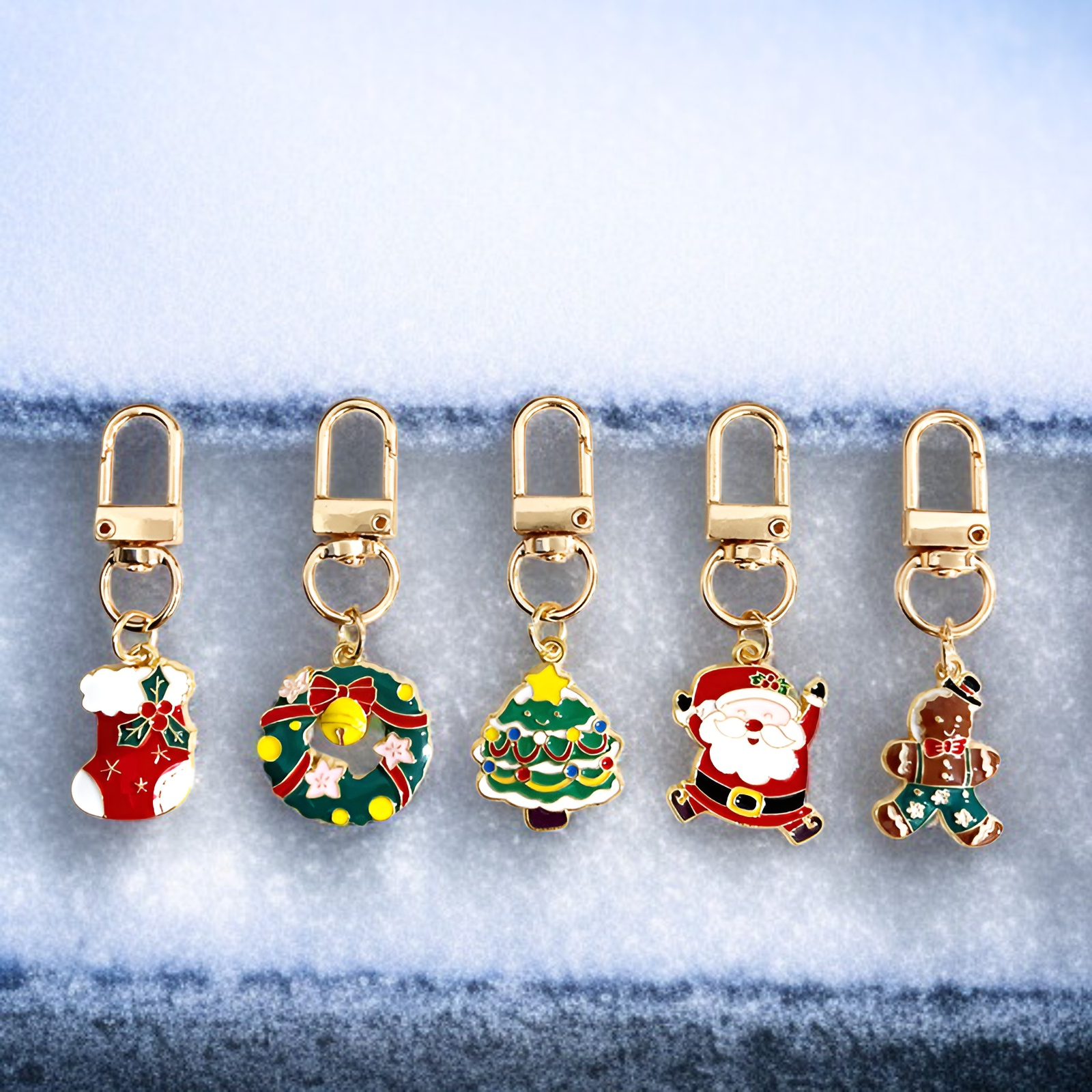 サンタクロースのキーホルダー