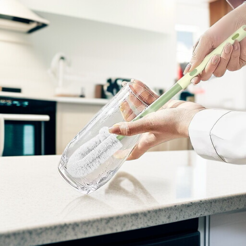 미자 휴대용 신축컵 다용도 청소솔 3in1 스폰지 청소솔 청소솔 휴대용 신축컵