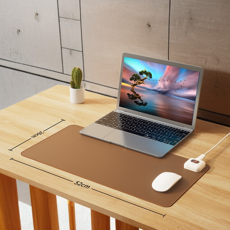  안전한 가열 마우스패드, 실내 사용 시 걱정 없는 초대형 마우스패드