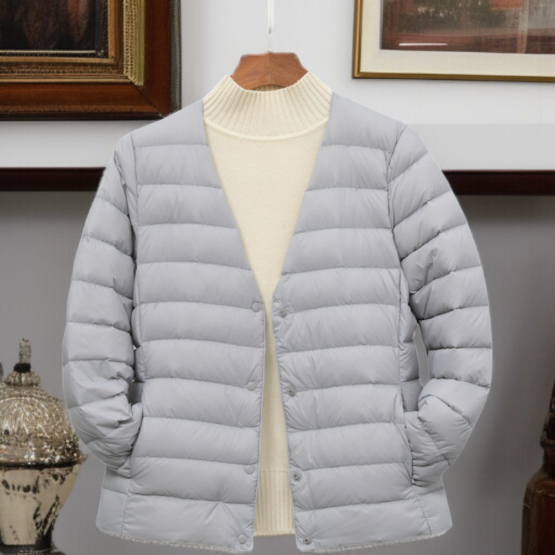大きいサイズ丸首ライトダウンジャケットライナー暖かいベストインナー着用大きいサイズダウンジャケットウエストコート女性