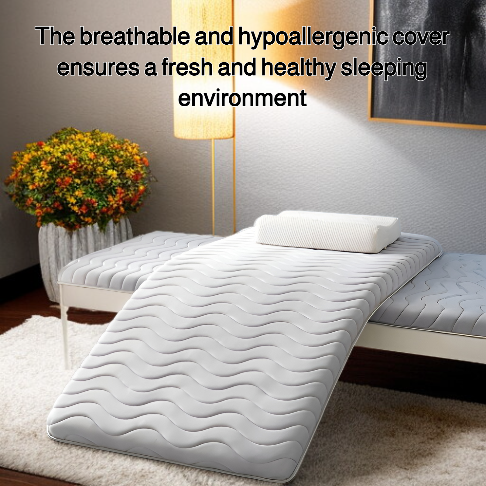 Student dormitory mattress for comfortable sleep