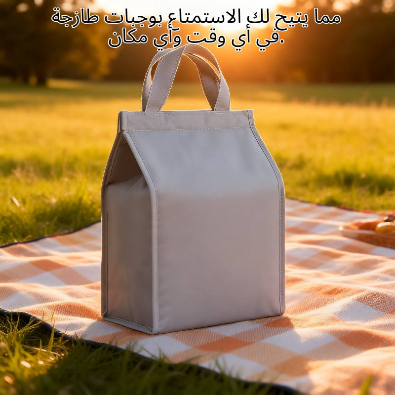 حقيبة عازلة لحافظة الطعام المحمولة