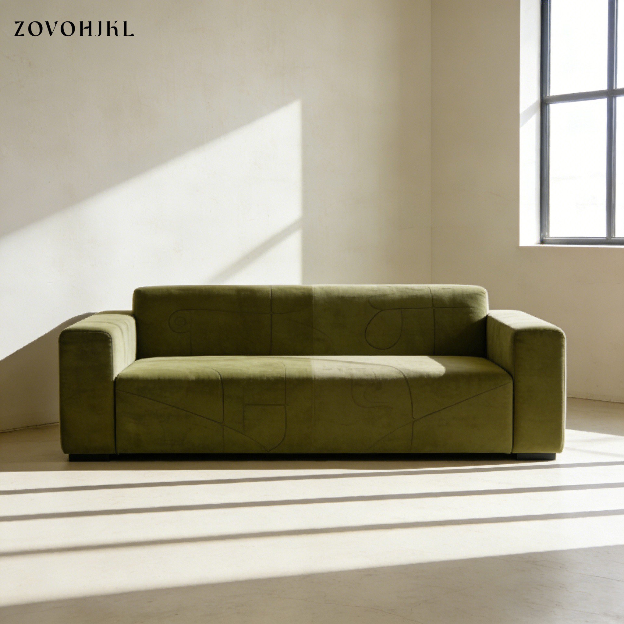 沙發套安裝示意圖