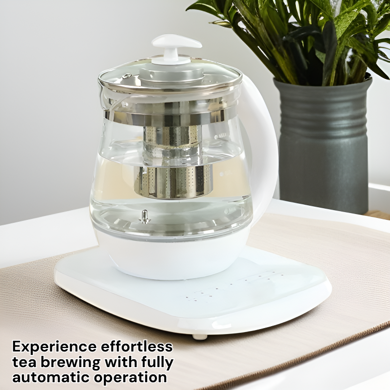 Multifunctional fully automatic tea brewing and health-preserving kettle
