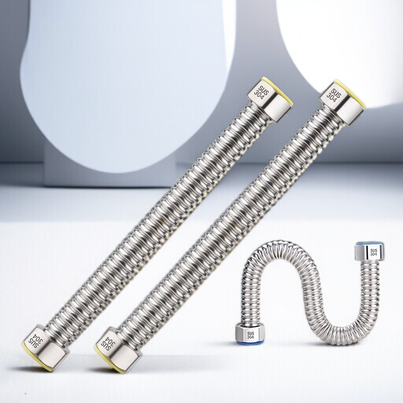 給湯器ステンレスベローズ防爆圧上水ガス給水管ホースステンレスベローズ給湯器専用管